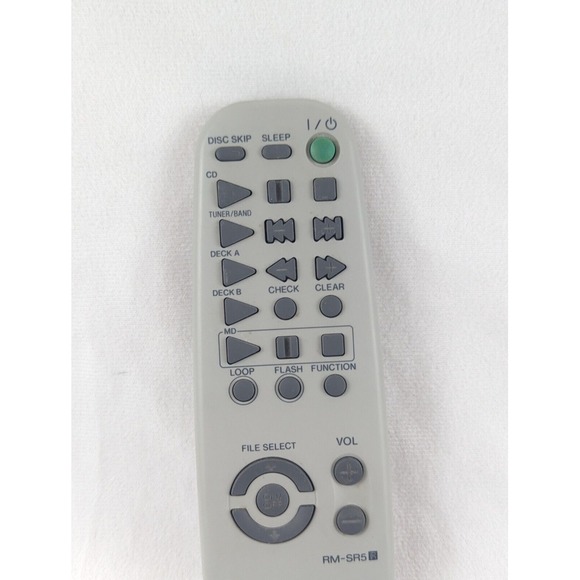 SONY RM-SR5 Remote Control for HCD-RX66 RXD5 RXD9 MHC-GRX66โ HiFi Audio Systems - Picture 1 of 4